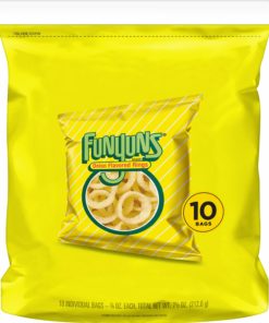Funyuns Onion Flavored Rings, 0.75 oz Bags, 10 Count