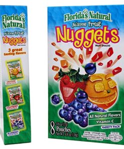 Au’some All Natural Fruit Juice Kosher Nuggets, 4.8 oz, Pack of 3