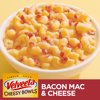 (4 Pack) Kraft Velveeta Cheesy Bowls Bacon Mac & Cheese, 9 oz Tray