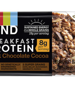 KIND Breakfast Bars 4 ct, Dark Chocolate Cocoa Breakfast Protein Bar, Gluten Free, 8g Protein