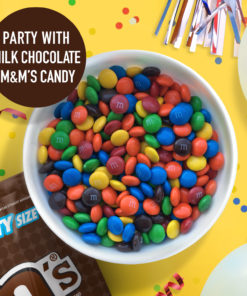 M&M’S Milk Chocolate Candy, 38-Oz. Party Size Bag
