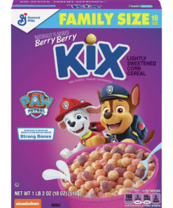 Berry Berry Kix PAW Patrol Cereal, Whole Grain, 18 oz