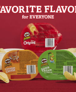 Pringles Snack Stacks Potato Crisps Chips, Flavored Variety Pack 19.3 Oz 27 Ct