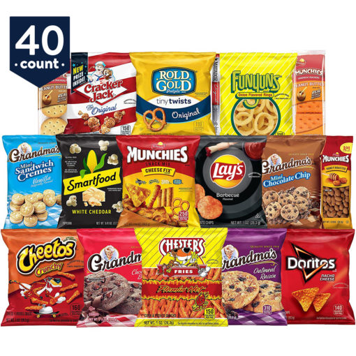 Frito-Lay Ultimate Snack Care Package, 40 Count