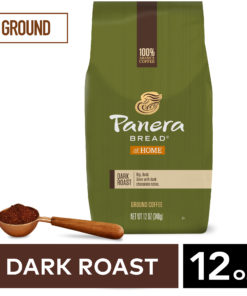 Panera Bread Dark Roast, 100% Arabica Coffee, Ground Coffee, Bagged 12 oz