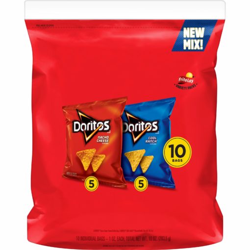 Doritos Mix Variety Pack, 1 oz Bags, 10 Count