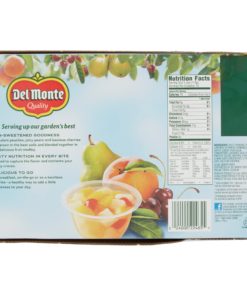 (12 Cups) Del Monte Fruit Cup Snacks Cherry Mixed Fruit, 4 oz cups