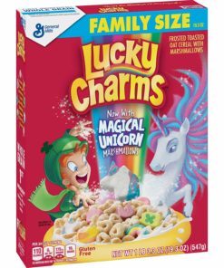 Lucky Charms Marshmallow Cereal, Magical Unicorn, 2 Boxes – 38.6 Oz
