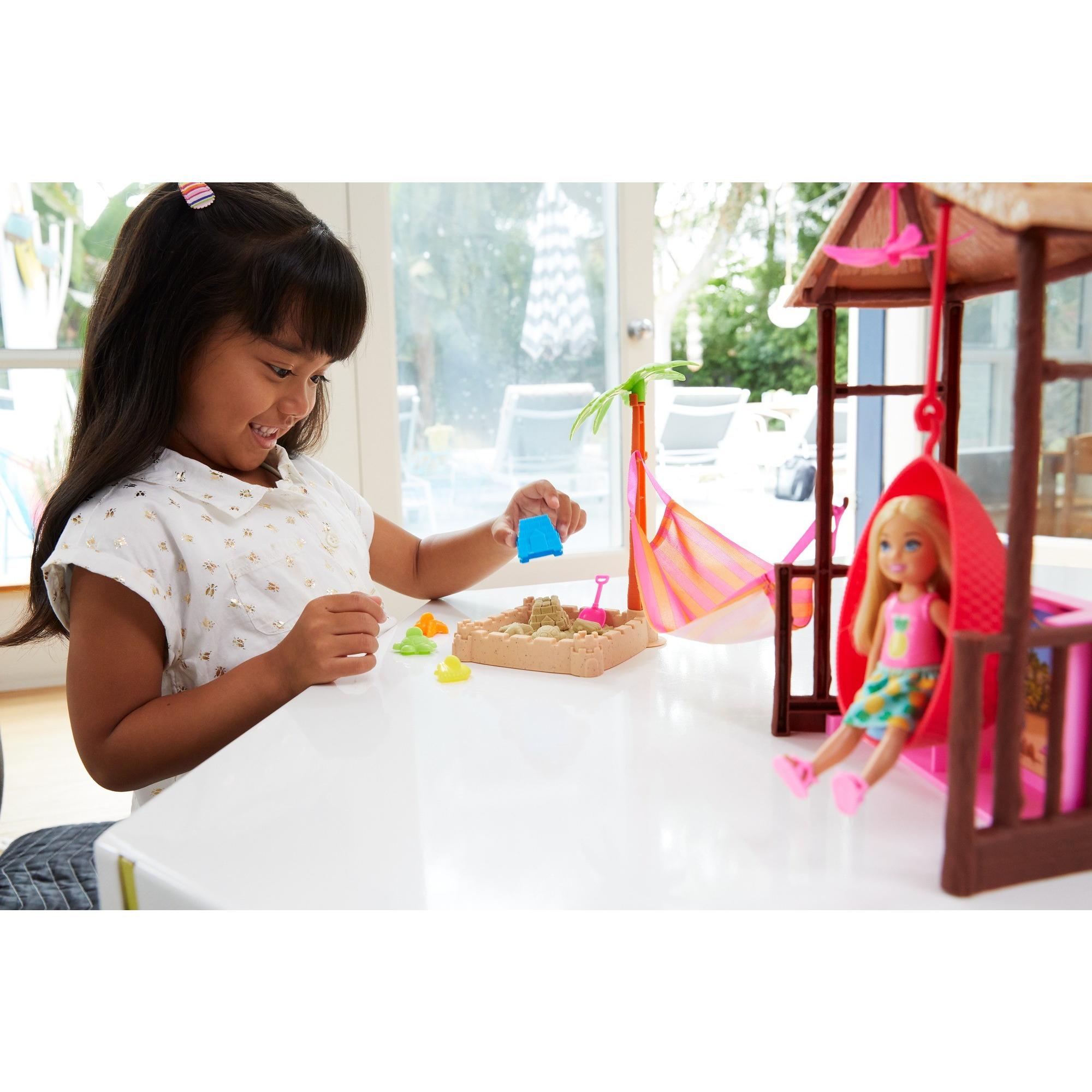 barbie chelsea tiki hut playset