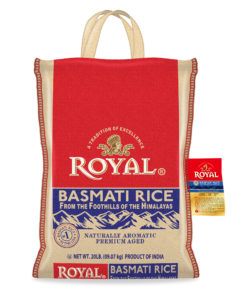 Royal Basmati Rice, 20 Pound Bag