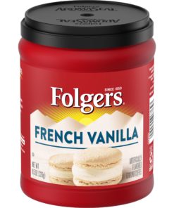 Folgers French Vanilla Artificially Flavored Ground Coffee, 11.5-Ounce