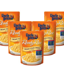 (5 Pack) UNCLE BEN’S Ready Rice: Creamy Four Cheese, 8.5oz