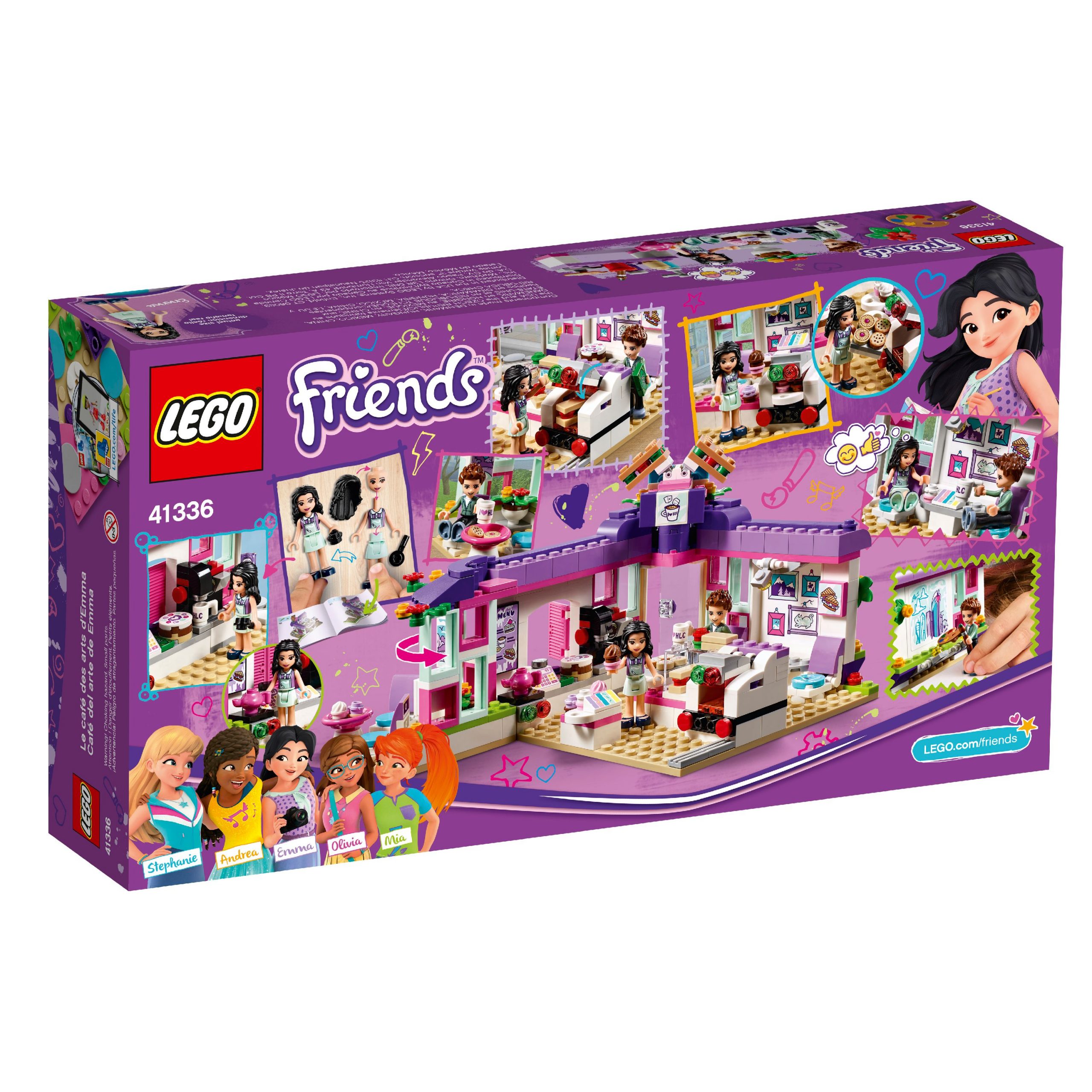 lego friends emma art cafe