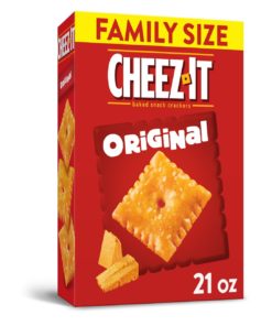 Cheez-It Original Baked Cheese Crackers – Family Size 21 Oz Box