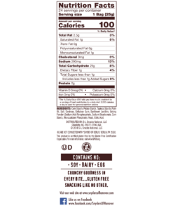 Snyder’s of Hanover Gluten Free Pretzel Sticks, 100 Calorie Individual Packs (24 Count)