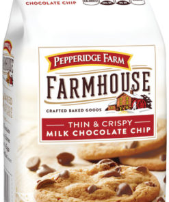 Pepperidge Farm Farmhouse Thin & Crispy Milk Chocolate Chip Cookies, 6.9 oz. Bag