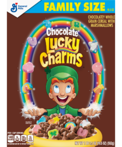 Chocolate Lucky Charms, Marshmallow Cereal, 19.5 oz