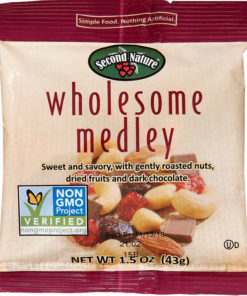 Wholesome Medley Snack Mix by Second Nature 1.5 Oz. 16 Counts