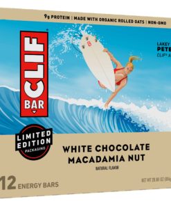 CLIF BAR – Energy Bars – White Chocolate Macadamia Nut – 2.4 Ounce Protein Bars – 12 Count (Packaging May Vary)