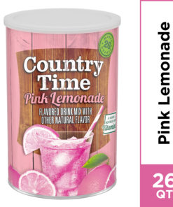 Country Time Pink Lemonade Drink Mix, 63 oz Canister