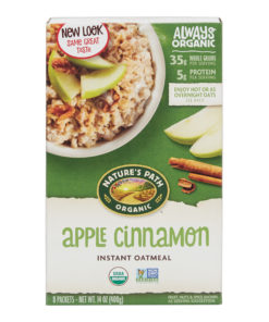 Nature’s Path, Instant Oatmeal, Organic, Apple Cinnamon, 8 Packets