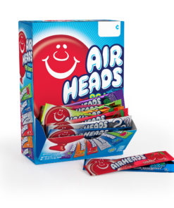 Airheads Individually Wrapped Fruit Candy Variety Gravity Feed Box, 90 Count