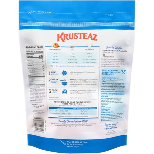 Krusteaz® Light & Fluffy Buttermilk Complete Pancake Mix 10 lb. Bag
