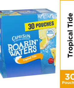 Capri Sun Roarin’ Waters Tropical Tide Flavored Water Beverage, 30 ct – 6 fl oz Pouches