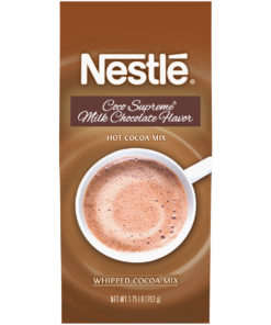 Nestle Hot Cocoa Mix Coco Supreme Milk Chocolate Hot Cocoa Powder, 1.75 Lb Bag
