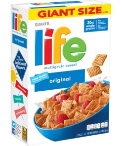 Quaker Life Multigrain Cereal, Original, Giant Size, 24.8 oz Box