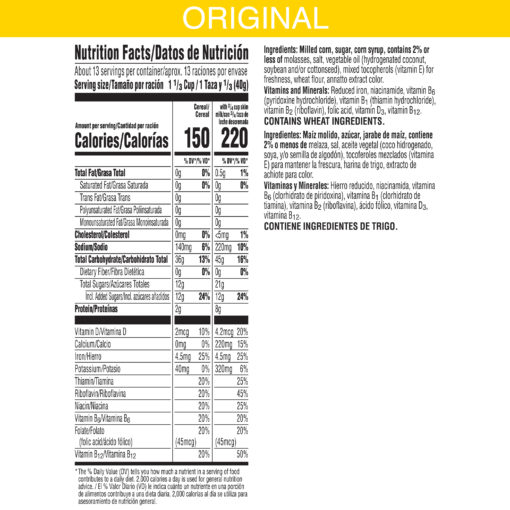 Kellogg’s Corn Pops Breakfast Cereal Original Family Size 19.1 Oz