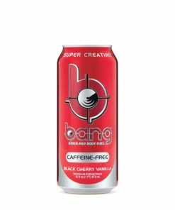 (12 Cans) Bang Caffeine Free Black Cherry Vanilla, 16 fl oz