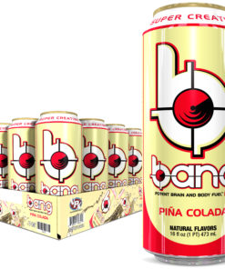 Bang Pina Colada 16oz Energy Drink with Super Creatine, 16oz 12pk