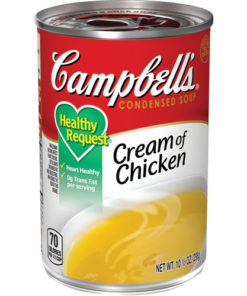 (4 pack) Campbell’s Condensed Healthy Request Cream of Chicken Soup, 10.5 oz. Can