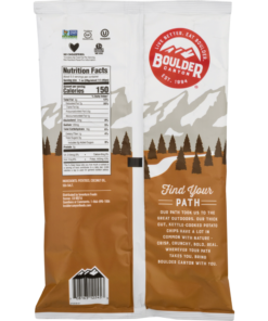 Boulder Canyon Coconut Oil Sea Salt Potato Chips, 5.25 oz, (Pack of 12)