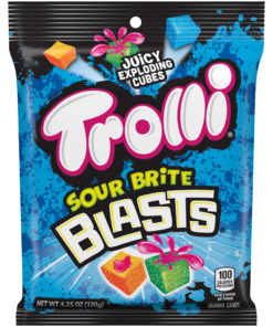 Trolli Sour Brite Blasts, 4.25 Oz., Bag