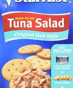 (4 Pack) StarKist Ready-to-Eat Tuna Salad Kit, Original Deli Style, 3.28 Ounce