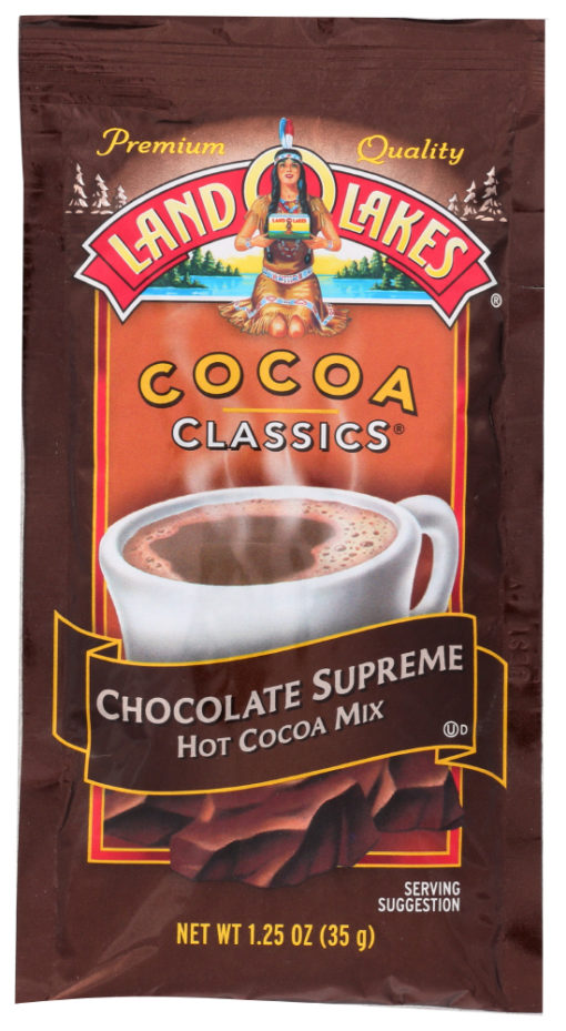 Land O’Lakes Hot Cocoa Mix, Chocolate Supreme, 1.25 Oz.