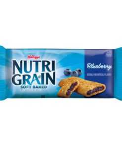 Kellogg’s Nutri-Grain Cereal Bars, Blueberry, Indv Wrapped 1.3oz Bar, 16/Box