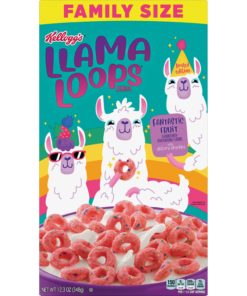 Kellogg’s Llamaloops Berry Limited Edition Breakfast Cereal 12.3 oz