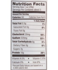 Oberto All Natural Original Beef Jerky 3.25 oz.