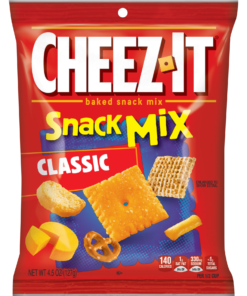 Kelloggs Cheez It Baked Snack Mix, 4.5 oz