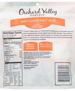 ORCHARD VALLEY HARVEST Antioxidant Mix, 1 oz (Pack of 8), Non-GMO, No Artificial Ingredients
