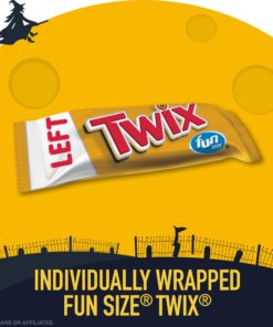 TWIX, Caramel Fun Size Chocolate Cookie Candy Bar, 20.62 oz. Bag