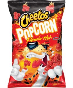 Cheetos Flamin’ Hot Popcorn, 6.5 oz Bag