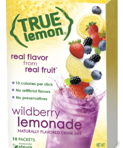 (3 Pack) True Lemon Drink Mix, 1.06 Oz, Wildberry Lemonade, 10 Packets (Pack of 1)