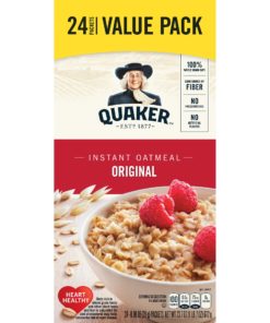 Quaker Instant Oatmeal, Original, Value Pack, 24 Packets