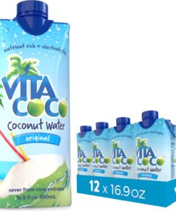 Vita Coco Coconut Water, Pure, 16.9 Fl Oz, 12 Count
