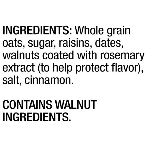 Quaker Instant Oatmeal, Raisin, Date & Walnut Value Pack, 20 Packets