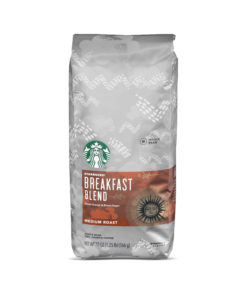 Starbucks Medium Roast Whole Bean Coffee — Breakfast Blend — 1 bag (20 oz.)